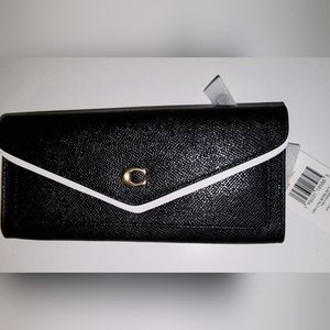 Black coach wallet